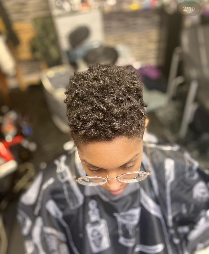 Photo of person's hair at Crown Beauty | Black Owned Maine Portland African Hair Salon